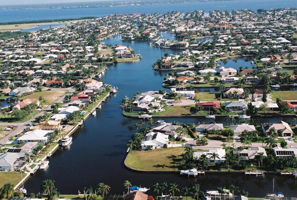 Punta Gorda Isles Canals and Waterfront Homes